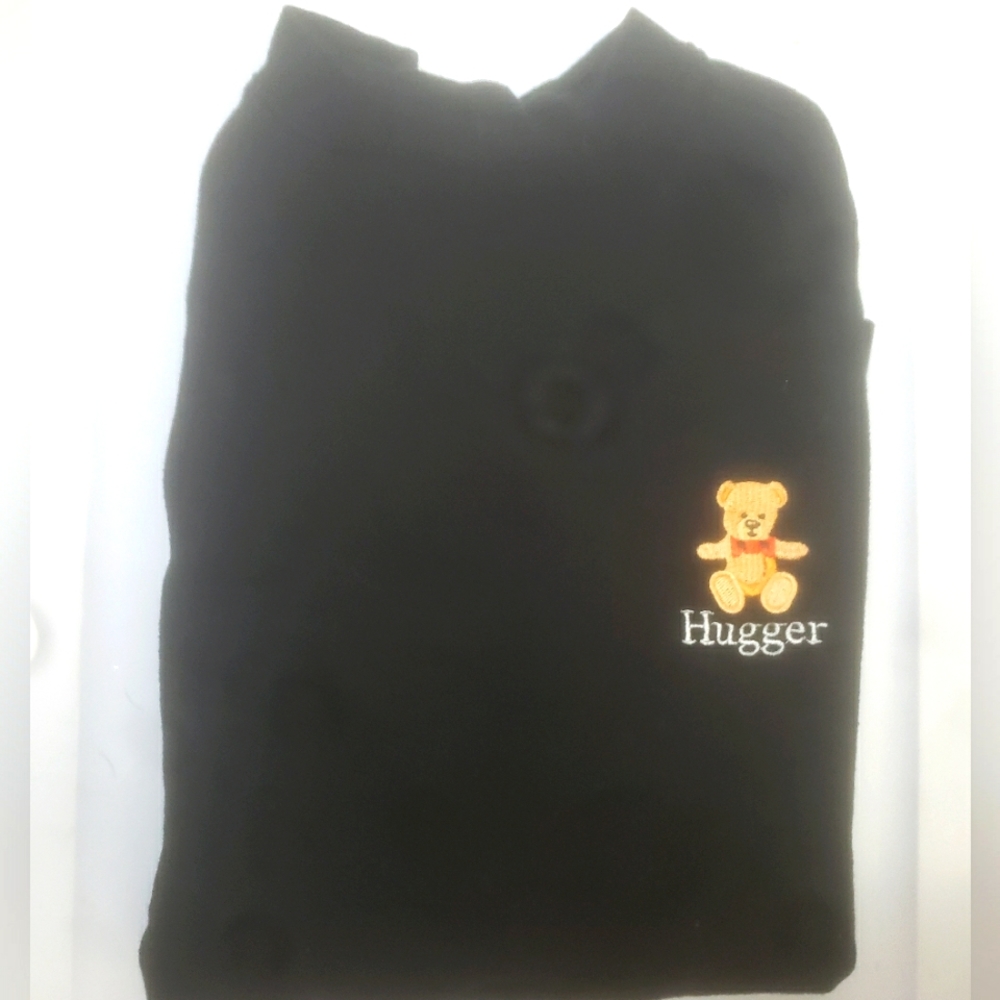 Embroidered bear sweater